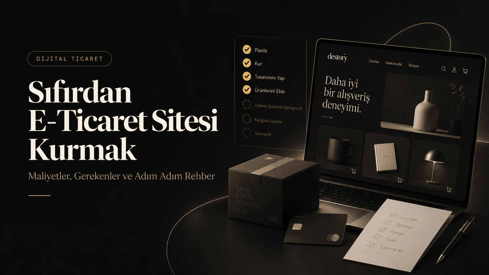 E-Ticaret Sitesi Kurma Maliyeti 2026: Kurulumdan İlk Satışa Gerçek Maliyet